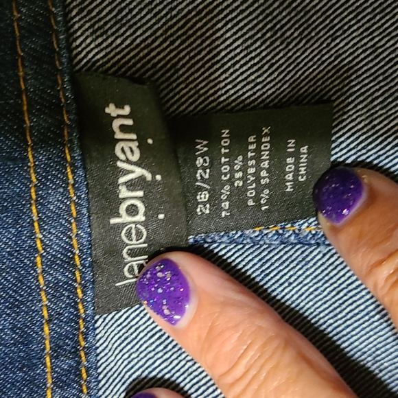 Lane Bryant 26/28 Jean Jacket - Picture 9 of 9